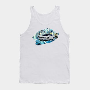 WRX STI Tokyo Night Print Tank Top